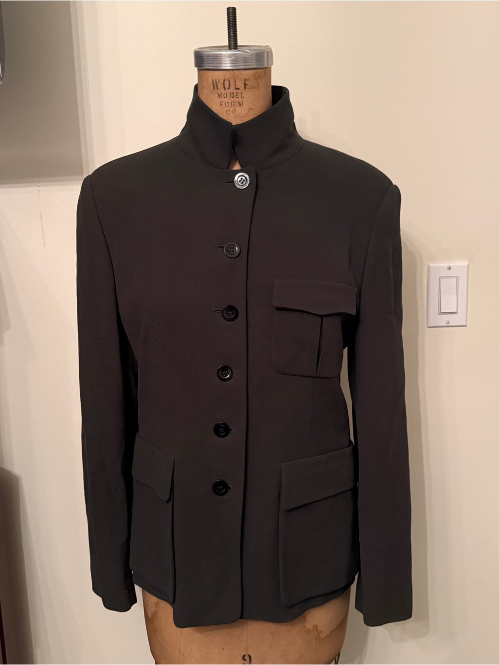 Barney’s New York Button Up Blazer Jacket